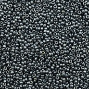 Miyuki seed beads 15/0 - Metallic gunmetal 15-451